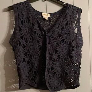 Vintage crochet cardigan